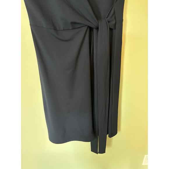 Banana Republic Women's New Navy Tie-Waist Dress Size Small - Picture 4 of 9